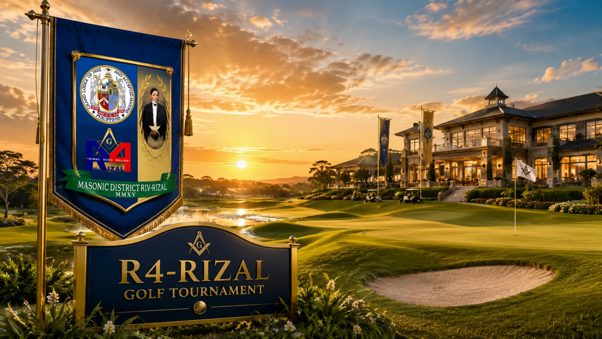 R4-Rizal golf tournament course image