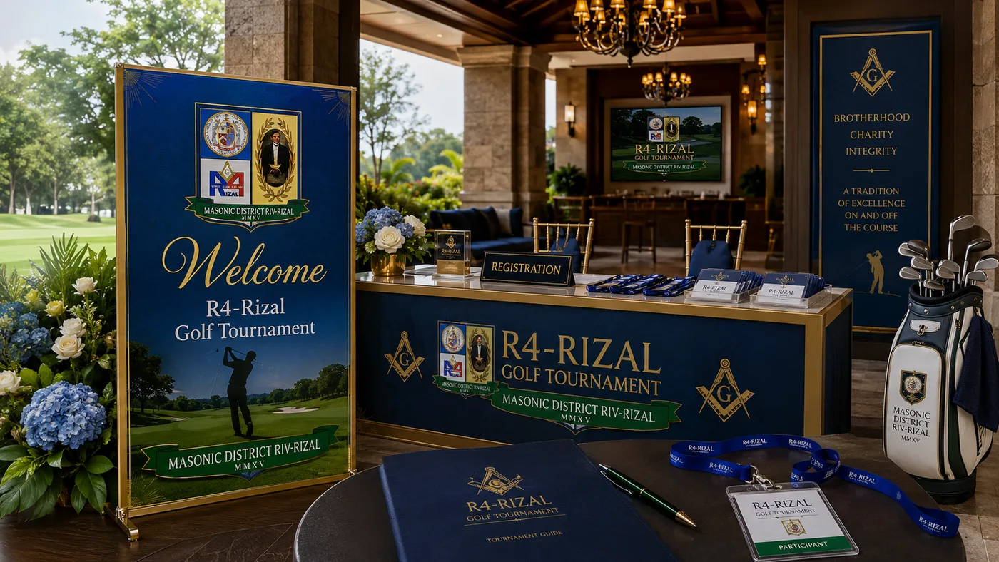 R4-Rizal golf tournament registration area image