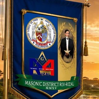 Temporary R4-Rizal event mark pending official district logo file